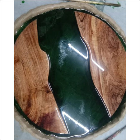 Agate Epoxy Wooden Table Top