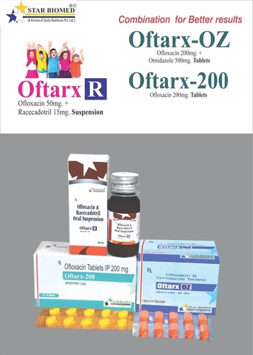 Ofloxacin & Racecadotril Sus