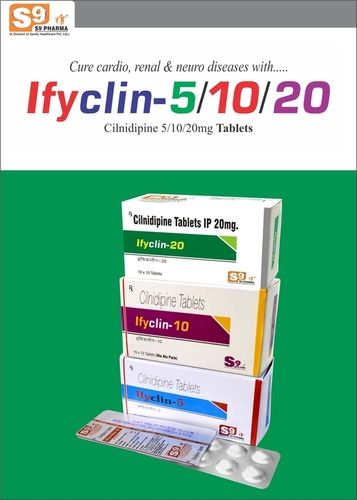 Tablet Cilnidipine 20mg