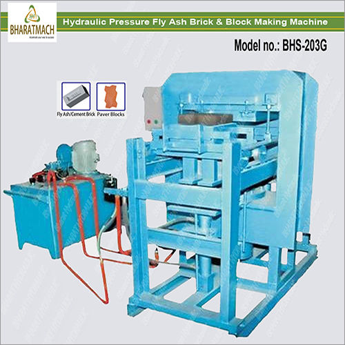 Automatic Hydraulic Pressure Fly Ash Brick And Block Making Machine