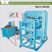 Hydraulic Pressure Fly Ash Brick And Block Making Machine