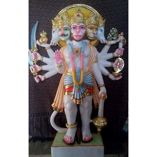 Lord Panch Mukhi Hanuman Statue By PAWAN KUMAR RAKESH KUMAR MOORTI WALE