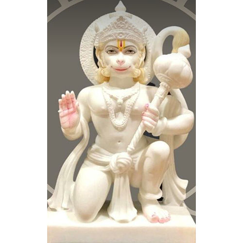 Marble God Hanuman Statue