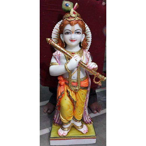 Marble krishna Statue