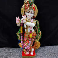 Marble Krishna Moorti