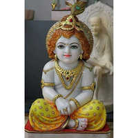 White Marble Lord Krishna
