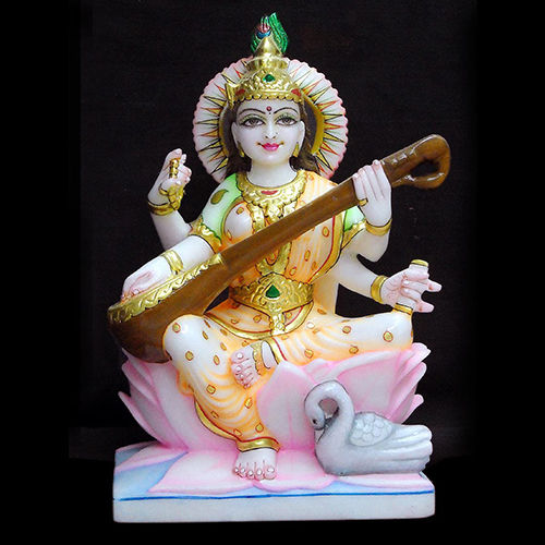 Marble Goddess Laxmi Statue