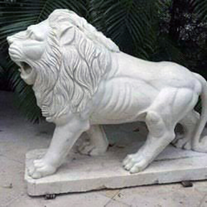 Marble Lion Statue By PAWAN KUMAR RAKESH KUMAR MOORTI WALE