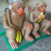 Marble Monkey Statue