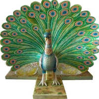 Dancing Peocock Statue