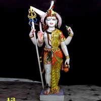 Marble God Shiva Statue