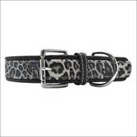 Black Panther Print Dog Collar