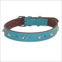 Colorful Leather Dog Collar