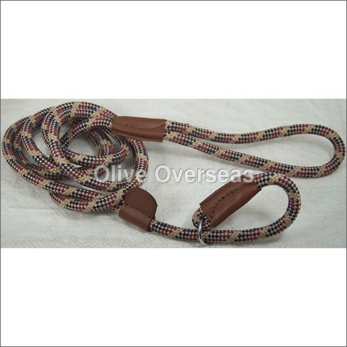 Polyester Cord Dog Slip Leash By OLIVE OVERSEAS