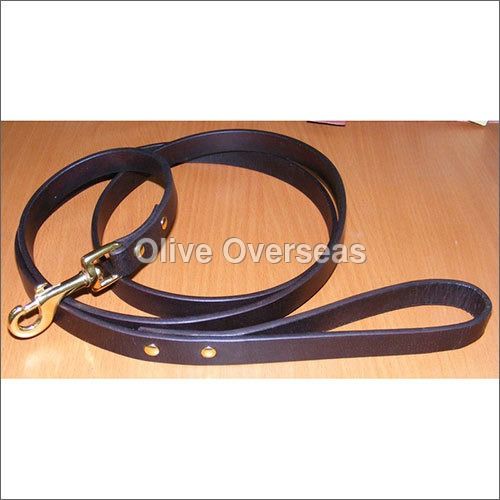 Saddle Leather Dog Leash Size: 150Cm - 180 Cm