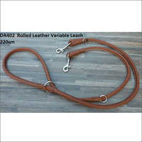 Variable Leather Leash 220cm