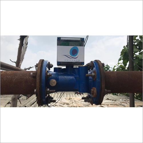 Digital Flow Meter With Telemetry Cast Iron Casing