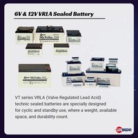 6V - 12V VRLA Sealed Battery