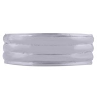 PLAIN BAND 925 STERLING SOLID SILVER HANDMADE RING