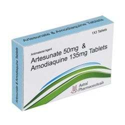 Combipack Of Artesunate Tablets And Amodiaquine Hydrochloride Tablets