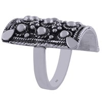 AUTHENTIC RAWA DEISGNED PLAIN 925 STERLING SOLID SILVER HANDMADE RING