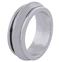 PLAIN BAND 925 STERLING SOLID SILVER HANDMADE RING
