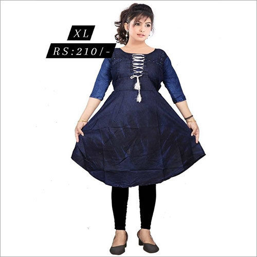 XL Blue Ladies Kurti