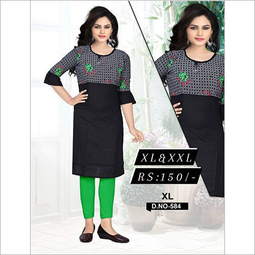 Dual Colour Kurti