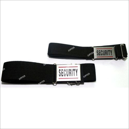 Security Guard Belt - Color: As Per Requirement