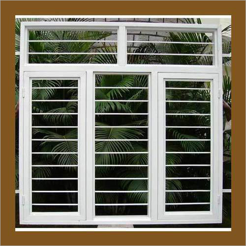 Standard House Windows - Metal Frame, Customizable Dimensions, Powder Coated Finish | Durability, Security Grilles, Energy Efficient, Weather Resistant