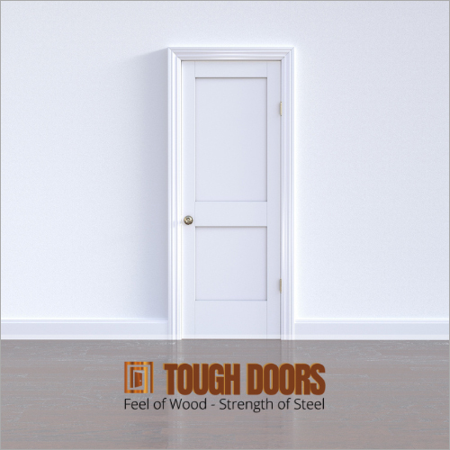 Wooden Finish White Tough Metal Bedroom Door at Best Price in Hyderabad ...