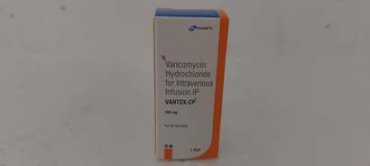 Vancomycin Hydrochloride For Intravenous Infusion Ip 500 Mg