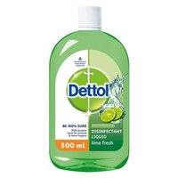 Dettol Liquid Lime Fresh Disinfectant Cleaner - 500ml