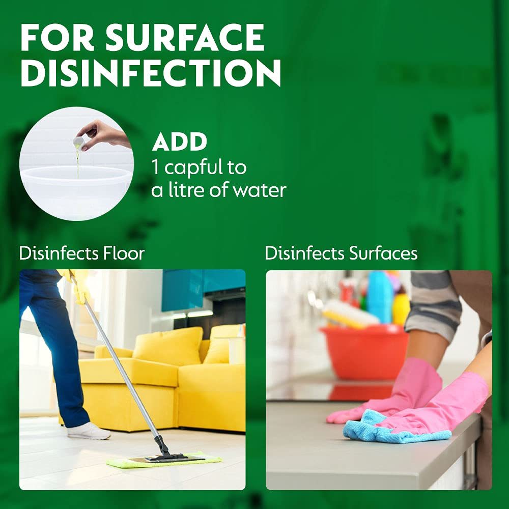Dettol Liquid Lime Fresh Disinfectant Cleaner - 500ml
