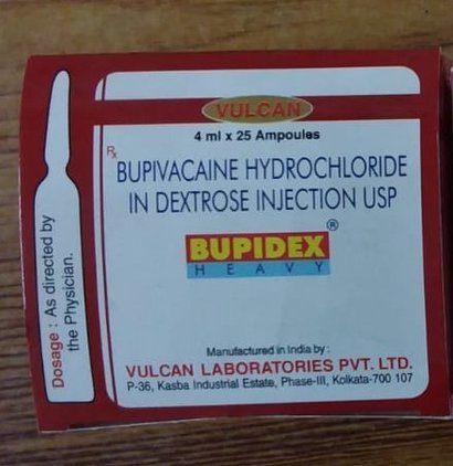 Bupivacaine Hydrochloride In Dextrose Injection Usp