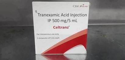 Tranexamic Acid Injection Ip 500Mg/ 5Ml