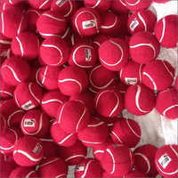 Red Woolen Tennis Ball