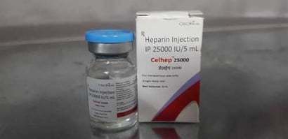 Heparin Injection Ip 25000 Iu/ 5Ml
