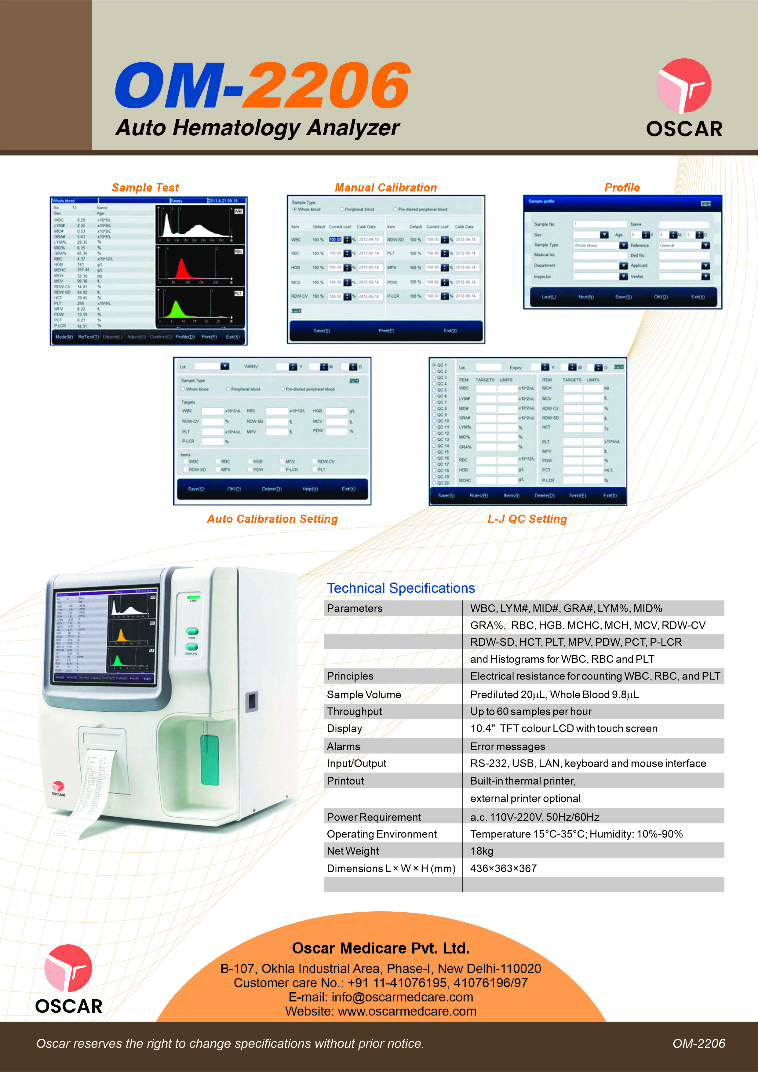 Auto Haematology Analyzer