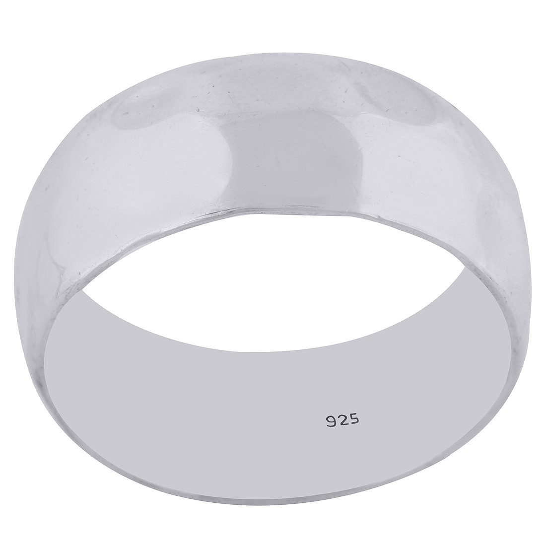 PLAIN BAND 925 STERLING SOLID SILVER HANDMADE RING