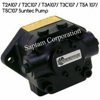 T2a107/t2c107/t3a107/t3c107/t5a107/t5c107 Suntec Pumps - Suitable For Heavy Fuel Oils, Black Color, For Industrial Oil Burners, New Condition