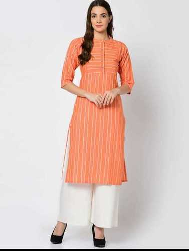 Washable Daily Wear High Quality  Kurtis Plazzo Collection