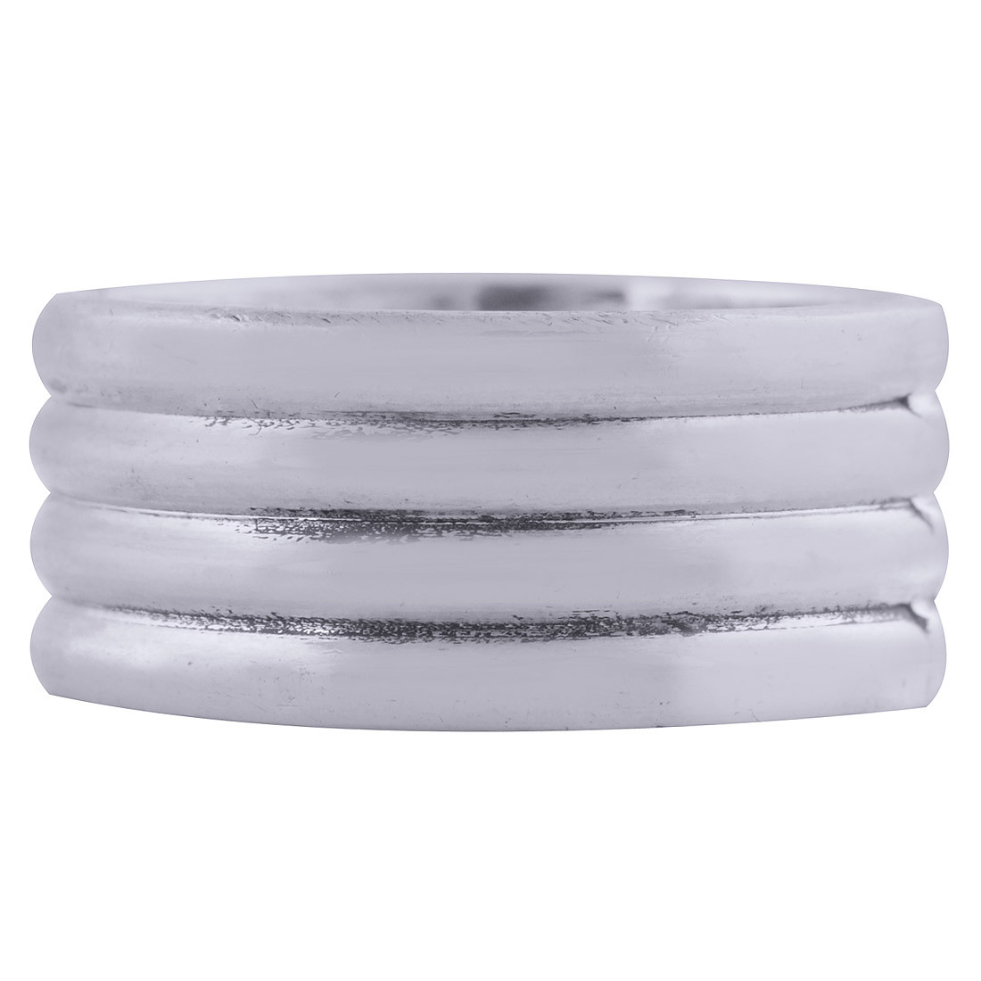 PLAIN BAND 925 STERLING SOLID SILVER HANDMADE RING
