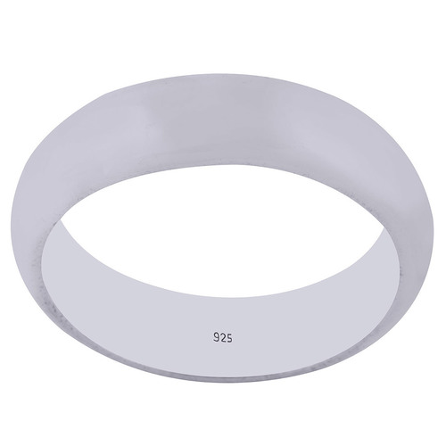 PLAIN BAND 925 STERLING SOLID SILVER HANDMADE RING