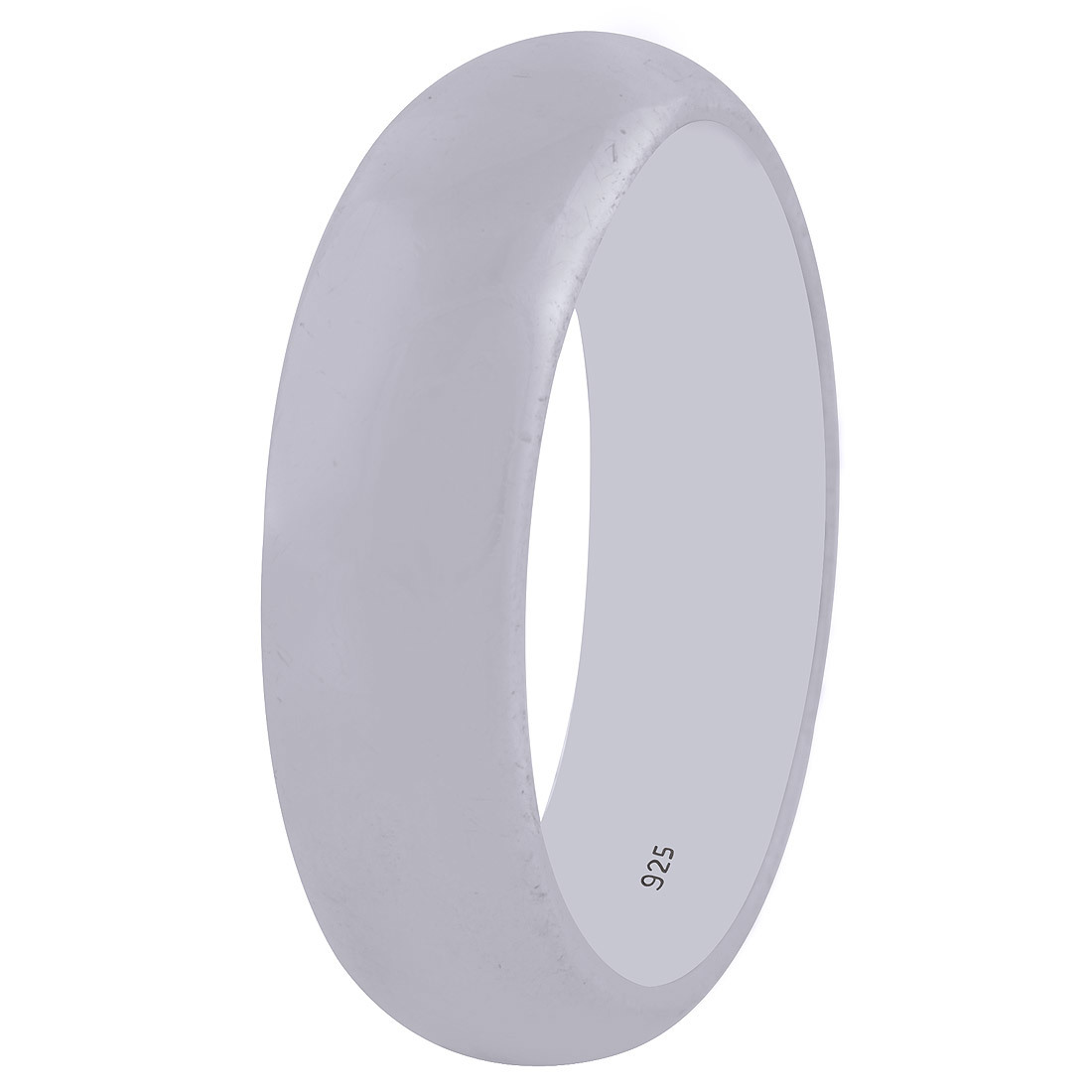 PLAIN BAND 925 STERLING SOLID SILVER HANDMADE RING