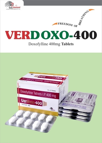 Doxofylline 400Mg and Ambroxol Hydrochloride 30Mg Tab