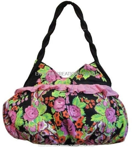 Cotton Printed Beach Handbags