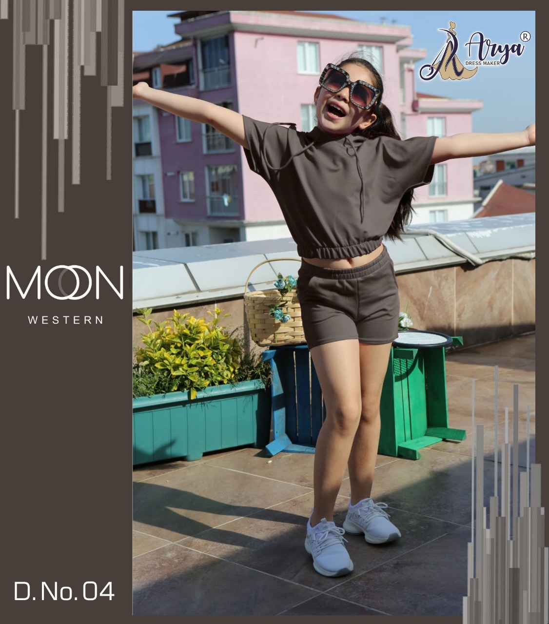 Kids Western Wear Moon Children