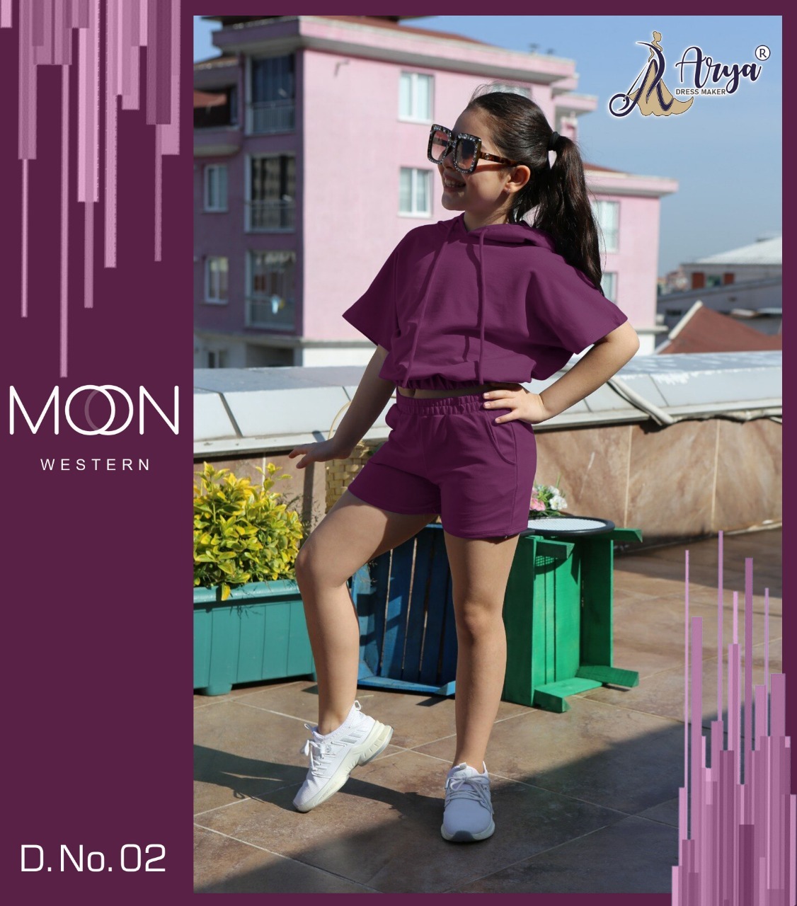 Kids Western Wear Moon Children