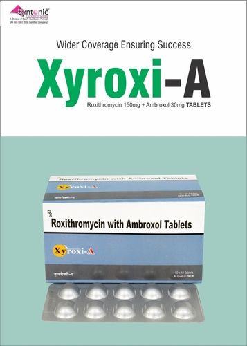 Roxithromycin 150Mg And Ambroxol 30Mg Tablets Specific Drug